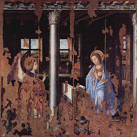 Antonello da Messina Annunciation France oil painting art